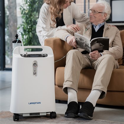 Portatif Evde Bakım KOAH O2 Konsantratörü